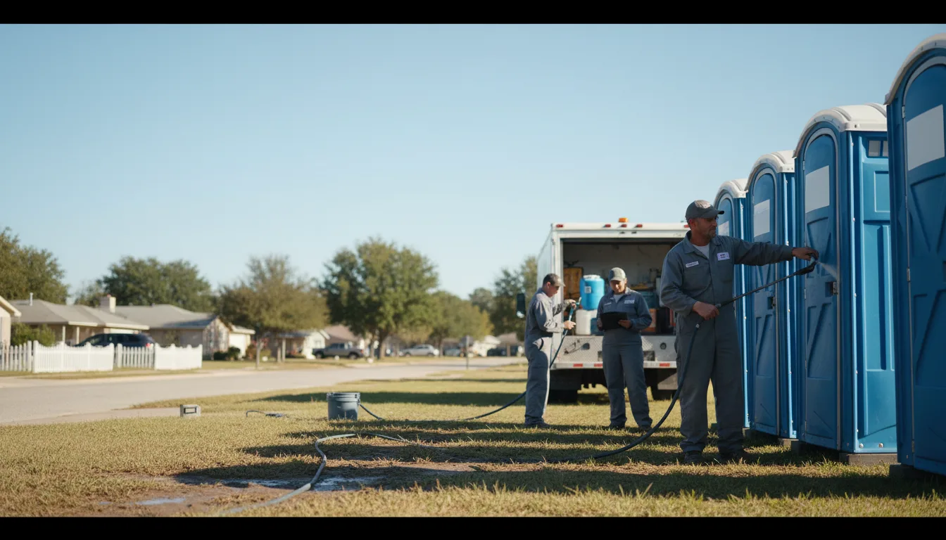Long-Term Portable Toilet Rental in Wahpeton, ND near me